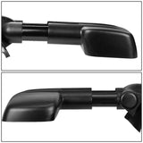 DNA Motoring TWM-002-T111-BK-R Powered Towing Mirror Right/Passenger Compatib...