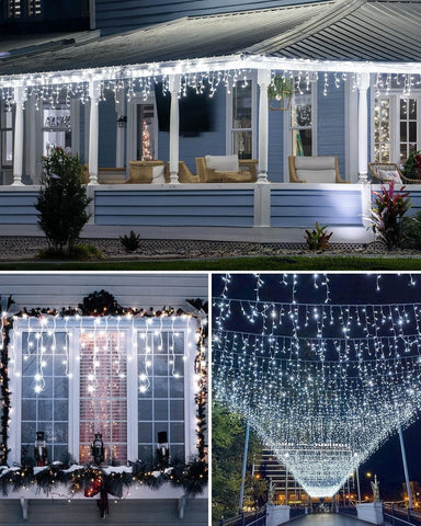 159 FT Christmas Lights Outdoor, 1458 LED Waterproof Outside Christmas Lights...