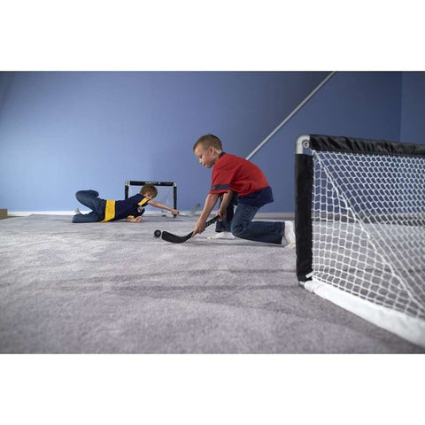 Franklin Sports NHL Kids Mini Hockey Goal Set - (2) Mini + Knee Hockey Goals,...