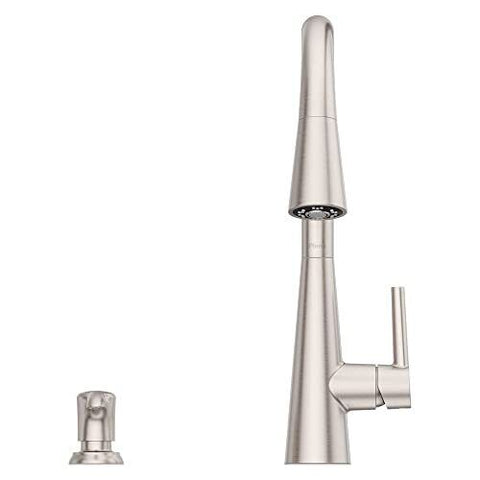 Pfister Barulli Kitchen Faucet with Pull Down Spot Defense Stainless Steel