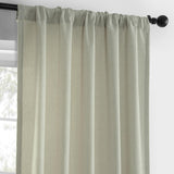 HPD Half Price Drapes Basic Faux Linen Curtains - 96 Inch Long Pair - 2 Panel...