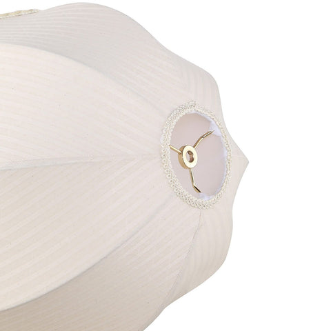 Aspen Creative 34501, Handsewn Off-White Spider Lamp Shade/Jacquard Textured ...