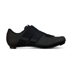 Fizik mens Tempo Powerstrap Cycling Shoe, Black/Black, 11 US 11.5, Black/Black