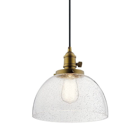 Kichler Avery 9.75" Globe Mini Pendant Industrial 1 Light Mini Pendant Ceilin...