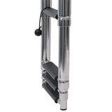 Boat 4 Step Ladder 316 Stainless Steel Folding Ladde, Pontoon Boat Telescopin...