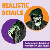 JOYIN Halloween Hanging Grim Reapers (3 Pack), One 47&#8221; and Two 35&#8221; H