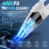 Handheld Vacuum Cordless,Car Hand Vacuum Cleaner,Dust Busters Cordless Rechar...