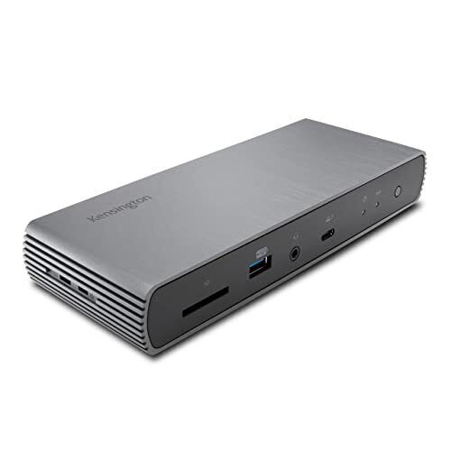 Kensington SD5780T Thunderbolt 4 Dual 4K Docking Station with up to Silver