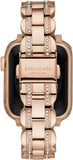 Kate Spade New York Designer Interchangeable Stainless Steel Rose Gold Glitz