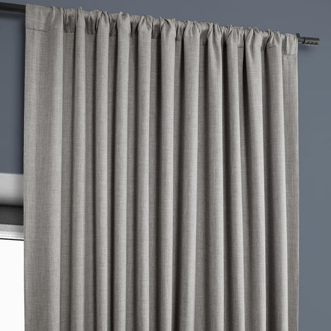 HPD Half Price Drapes BOCH-LN185-P Faux Darkening Curtains-108 Inches Long Ex...