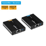 gofanco HDMI Extender Over Ethernet Cat6 - Up to 394ft (120m) - Lossless Low ...