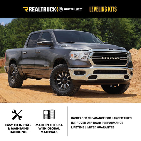 RealTruck SUPERLIFT SUSPENSION 2.5" Leveling Kit for Chevy Silverado/GMC Sier...