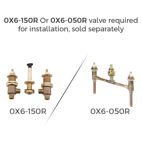 Pfister Weller Roman Tub Trim, Valve Not Included, 2-Handle, 3-Hole Install, ...