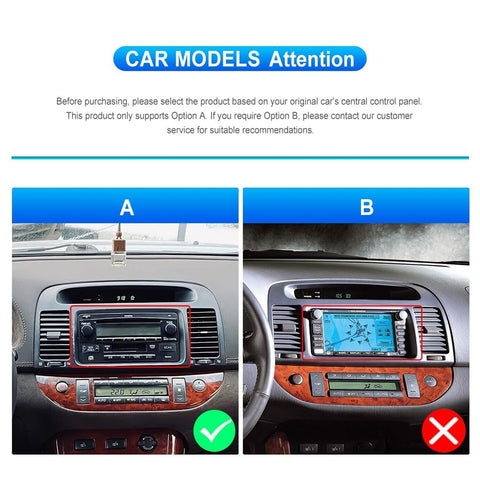 HiFi 2+64G for Toyota Camry 2000-2006 Android 13 Car Radio Stereo,Wireless Ca...