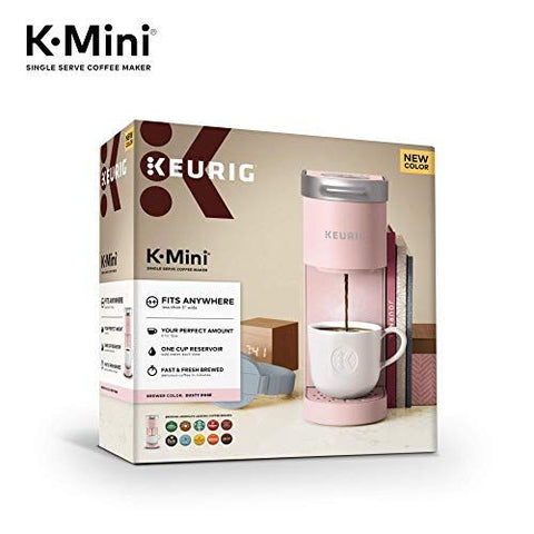 Keurig K-Mini Single Serve K-Cup Pod 6 to 12 oz. Brew Sizes, Dusty Rose