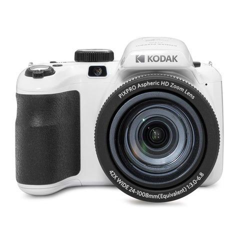 KODAK PIXPRO AZ425-WH 20MP Digital Camera 42X Optical Zoom 24mm Wide Angle Le...