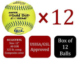 Worth | Slowpitch Softballs | GSL Approved | 12 Count | Multiple Options 12"