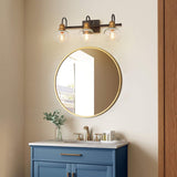 LALUZ Bathroom Light Fixtures, Vanity Lights with 3-light, Oil-Rubbed Bronze