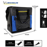 Michelin Electric Portable Cooler Plug in 12V Car Cooler/Warmer, 15 qt (14 L)...