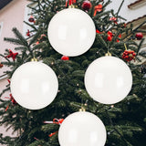 Zubebe 4 Pcs Extra Large Christmas Ball Ornaments 8'' (200 Mm) Giant Oversize...