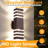 Modern Outdoor Wall Lights-Waterproof Aluminum Exterior Lighting Fixtures, Up...