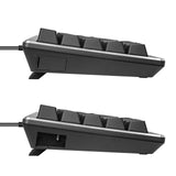 Cooler Master CK720 Hot-swappable 65% Space Gray Mechanical Gaming Keyboard, ...