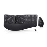 Perixx Periduo-605, Wireless Ergonomic Split Keyboard and Vertical Mouse Comb...