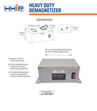 HHIP 3401-0601 Pro-Series Plate Type Demagnetizer