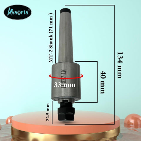 Precision ER Collet Revolving Live Center MT2 Shank ER11