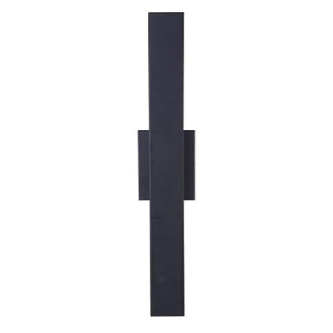 Craftmade ZA2620-BAO-LED Rens Outdoor Wall Sconce, 1-Light LED 40 Watts, Brus...