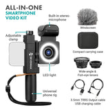 Movo SmartCine Smartphone Video Kit Tripod Bundle - All-in-One Grip Rig, Trip...