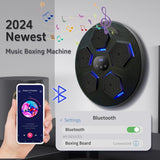 Music Boxing Machine, Smart Bluetooth Boxing Machine with Boxing Gloves for H...