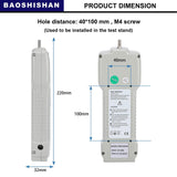 BAOSHISHAN ZP-50N Digital Force Gauge Push Pull Gauge with Output Function, C...