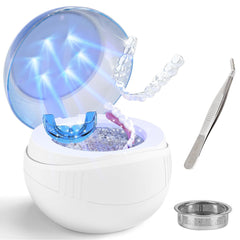 Nalax Retainer Cleaner,45000Hz Professional Cleaner Machine, Jewelry Cleaner ...