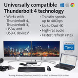 Kensington SD5780T Thunderbolt 4 Dual 4K Docking Station with up to Silver