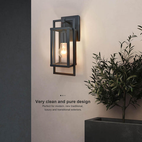 ALVIME Outdoor Wall Lights Fixture, Waterproof&All-Weather Wall Sconce, Exter...