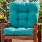 South Pine Porch Outdoor Seat/Back Chair Cushion, 1 Count (Pack of 1), Teal