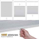 Changshade Blackout Cellular Shades Cordless, Top Down Bottom Up Blinds for W...