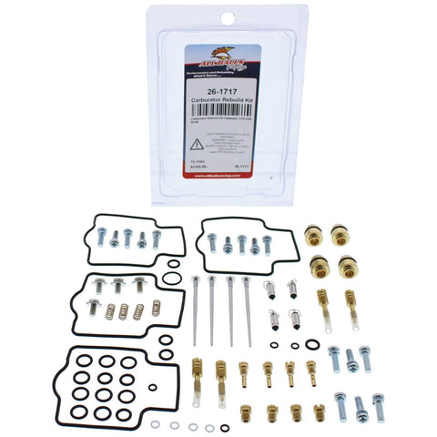 All Balls Racing 26-1717 Carburetor Rebuild Kit Compatible with/Replacement F...