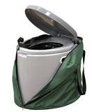 Portable Travel Toilet For Camping and Hiking (Toilet with Case)