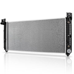 DWVO 34 Inch Core Radiator Complete Radiator Compatible with Chevy Silverado ...