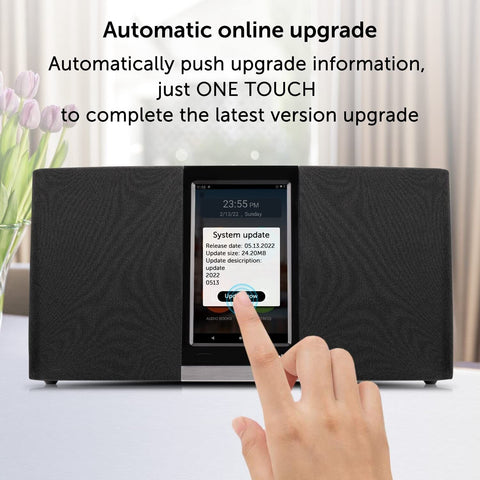 Sungale 3rd Gen. Wi-Fi Internet Radio with Easy Operation Touch Screen, Acces...