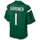 NFL PRO LINE Men's Ahmad Sauce Gardner Gotham Green New York Jets Replica Jer...