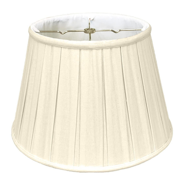 Royal Designs Empire English Pleat Basic Lamp Shade, Linen Beige, 12.5 x 20 x...