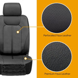 Carson Heavy Duty Truck Seat Covers for Front Seats; Fits Full-Size SUV or Tr...