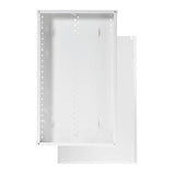 Legrand - OnQ 28 Inch Media Enclosure, 20 Gauge 28 inch, Glossy White