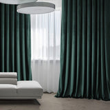 HPD Half Price Drapes Heritage Plush Velvet Curtains 108 Inches Long Room Dar...