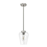 Hunter Fan Company 19723 Vidria Pendant Light, Brushed Nickel