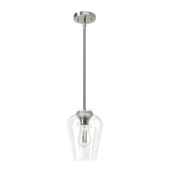 Hunter Fan Company 19723 Vidria Pendant Light, Brushed Nickel