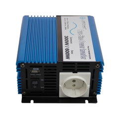 AIMS Power European 300 watt, 12 VDC, 220 Volt / 230 Volt Pure Sine Power Inv...